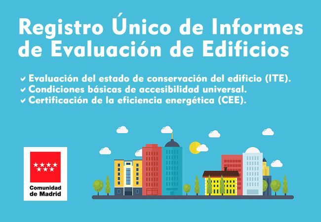 Madrid crea un Registro Único de Informes de Evaluación de Edificios